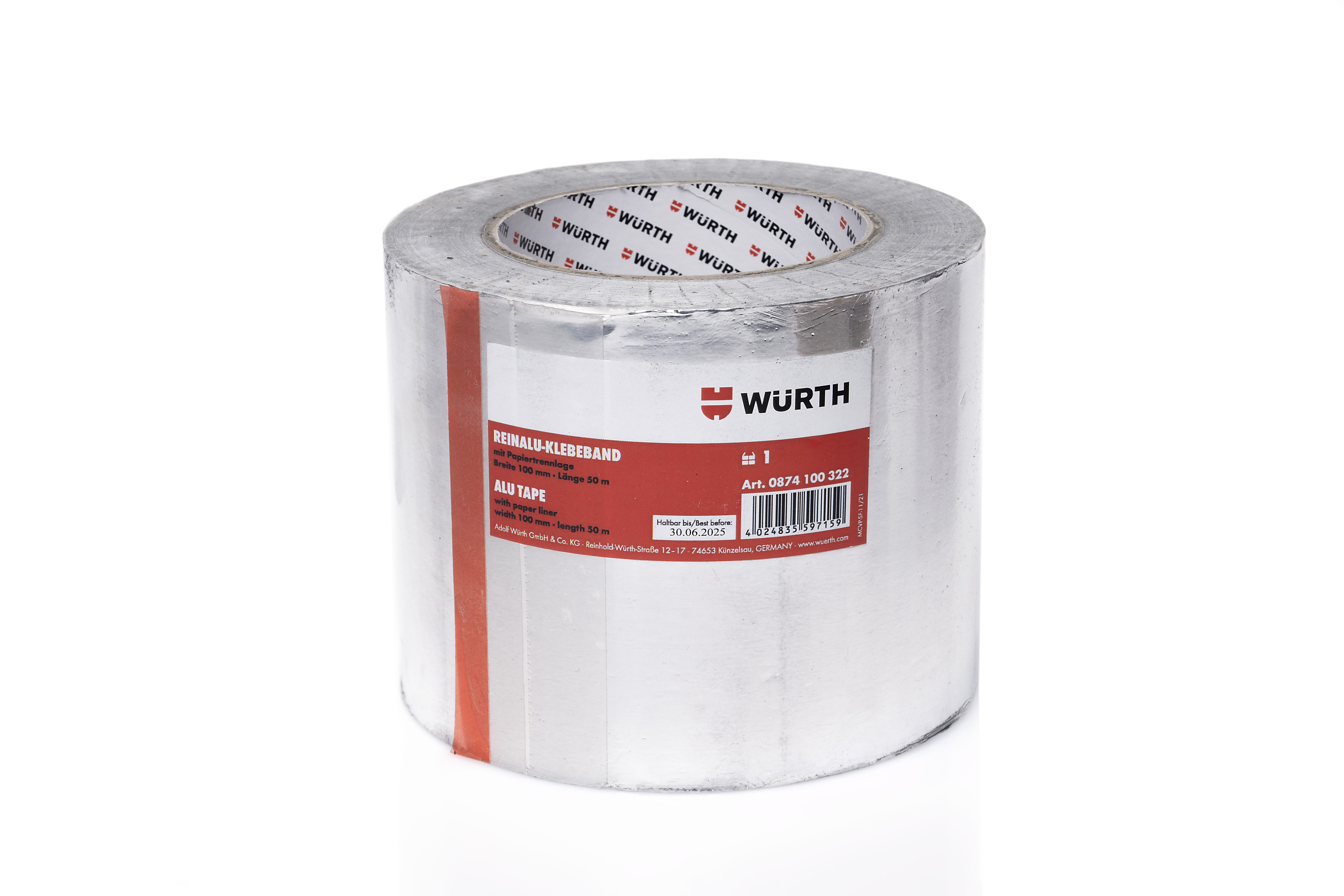 Aluminium Klebeband 100mm