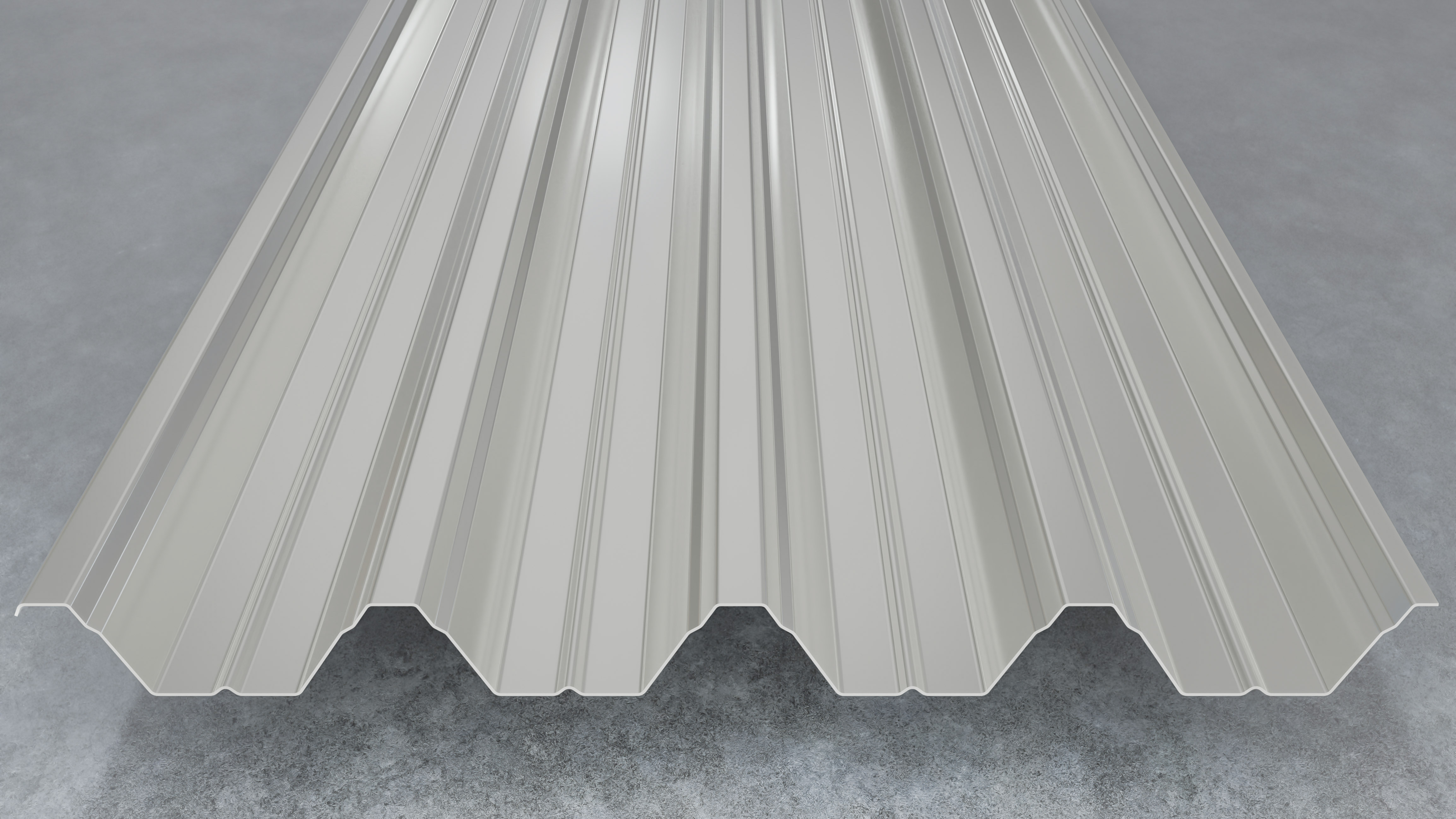 Dachblech 85/280 0,75mm RAL 9002