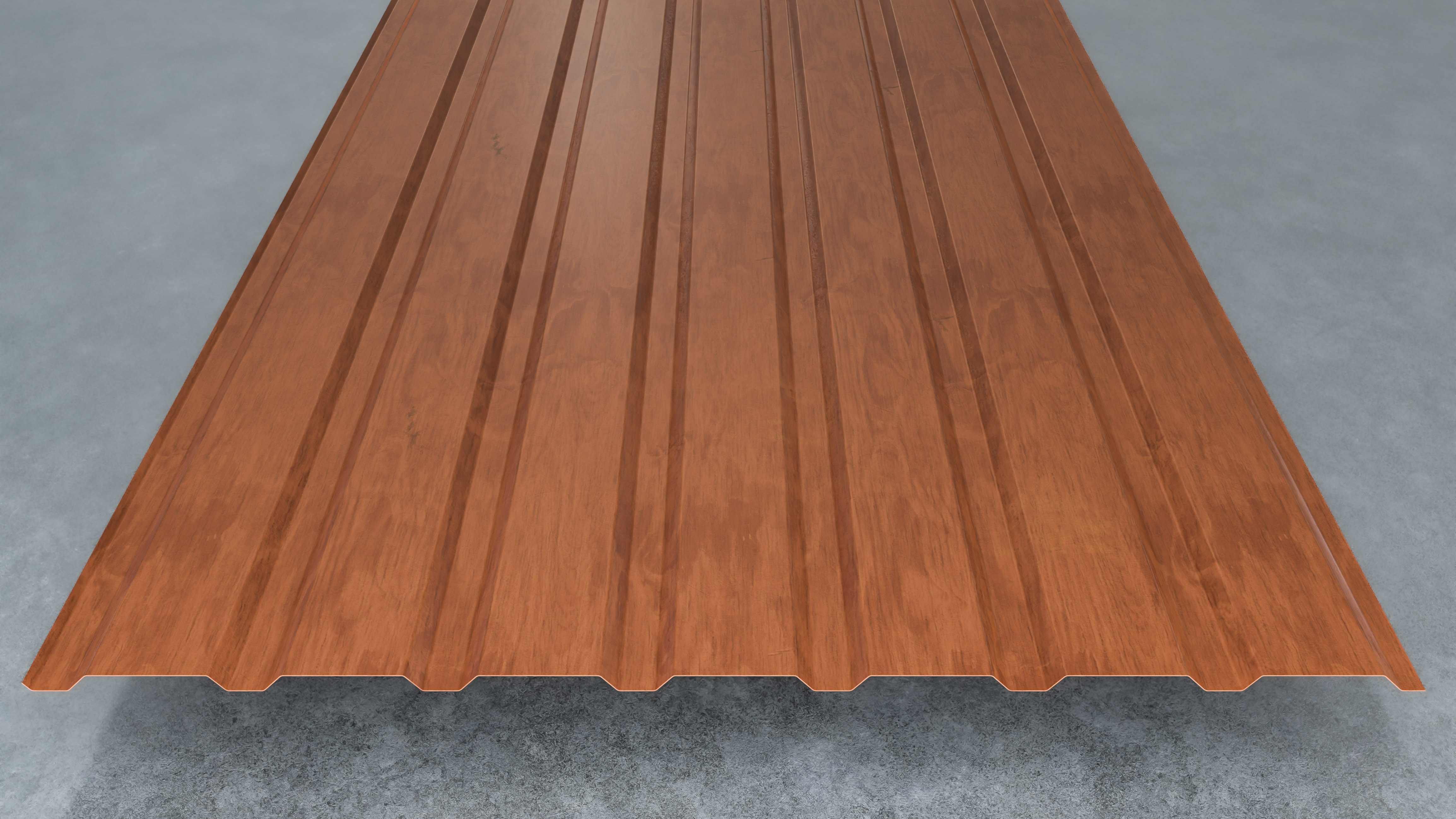 Wandblech H15/160 0,63mm Holzdekor 1