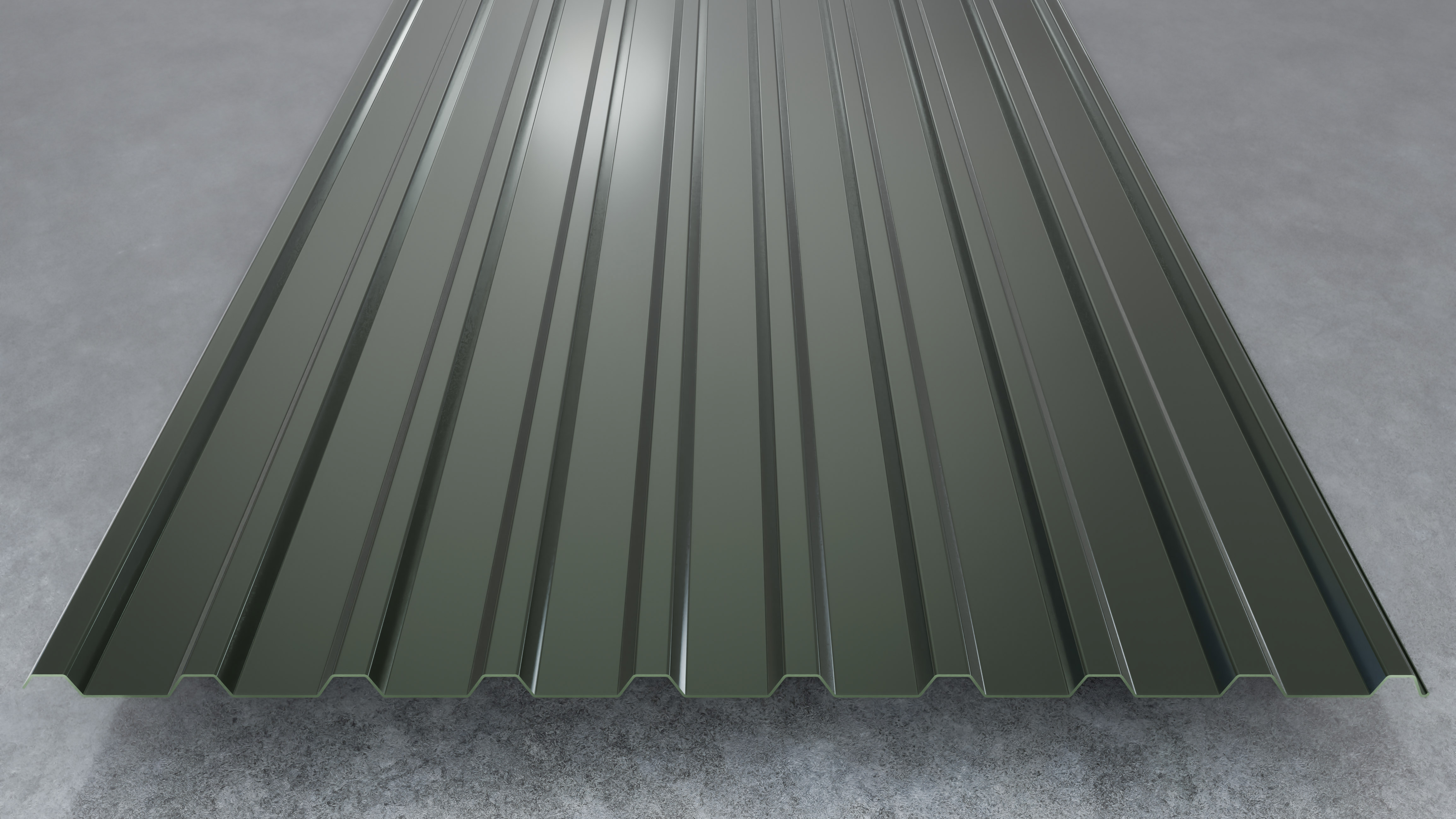 Dachblech H20/115 0,50mm RAL 6020