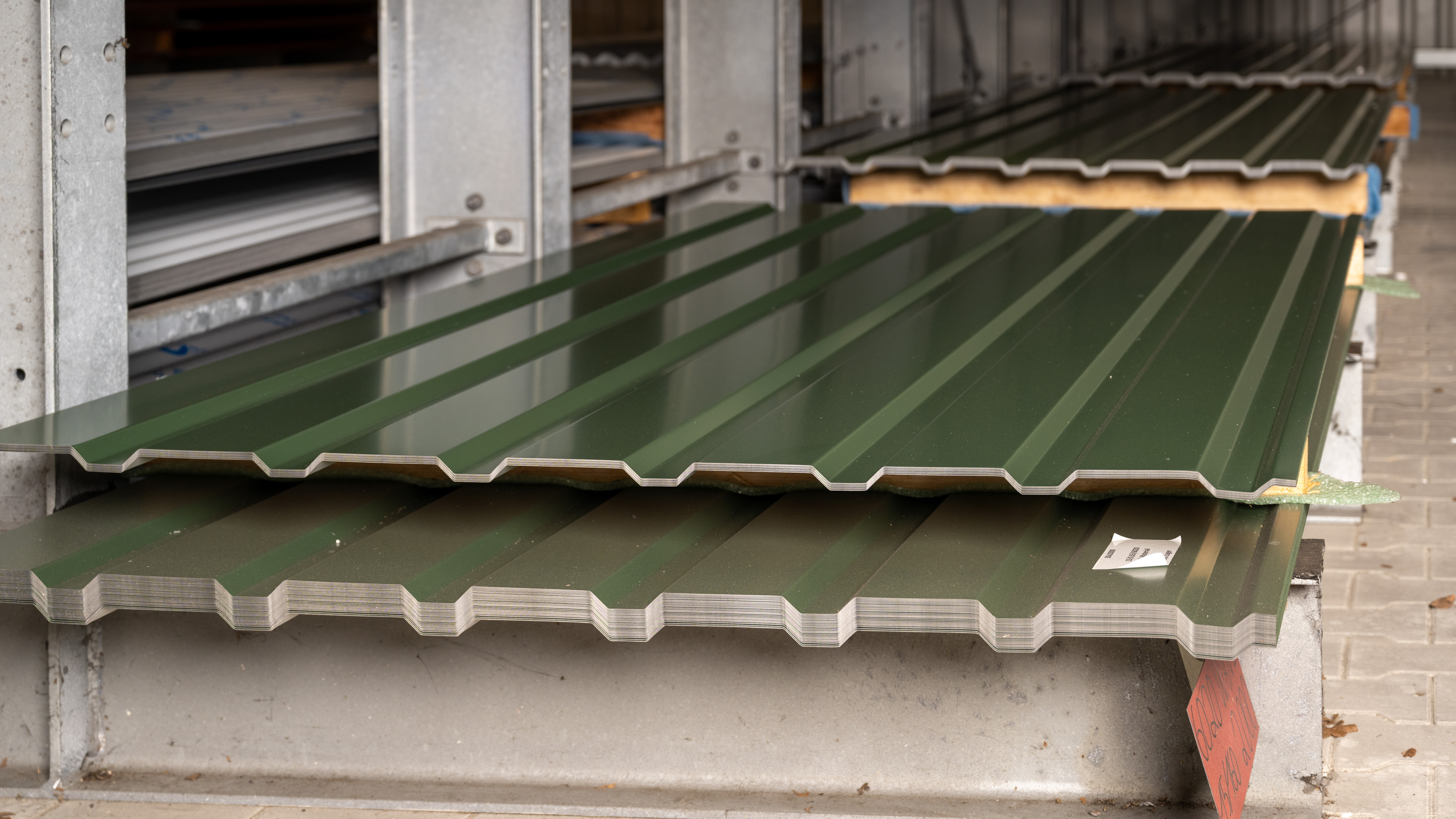 Wandblech H15/160 0,63mm RAL 6020