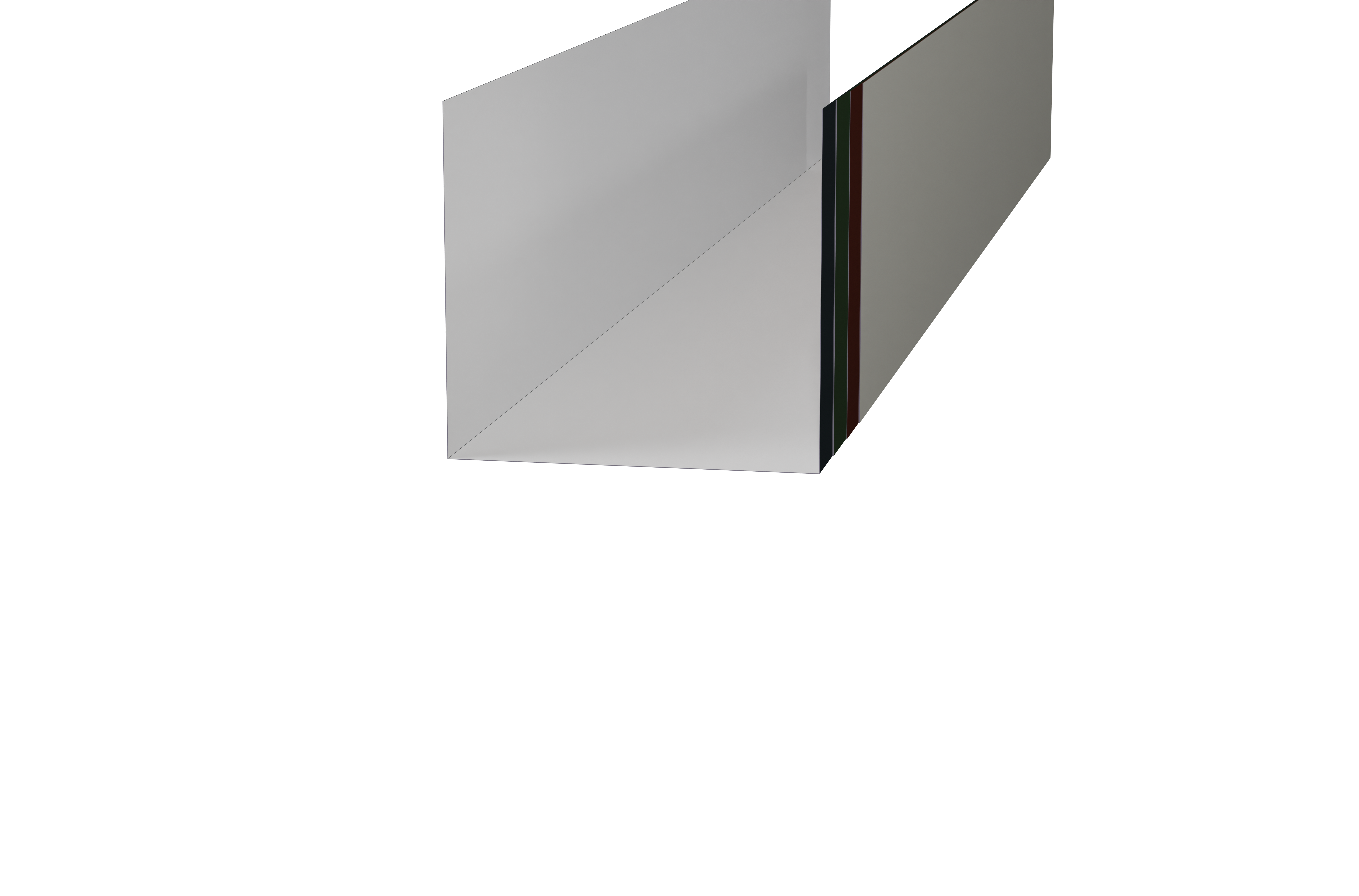 U-Profil 40x42x40x3000mm 0,75mm (passend für 40mm Wandpaneele)