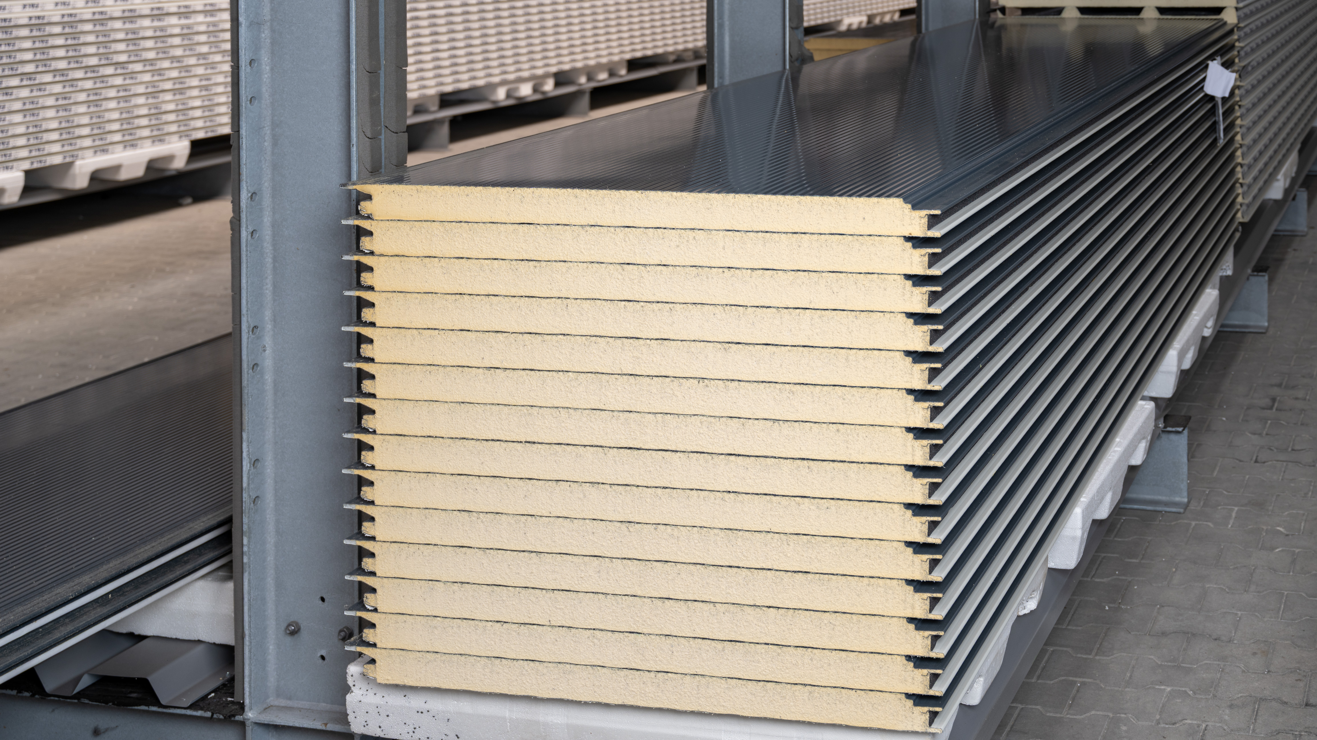 Wandpaneel SECW 60mm VB ML RAL 7016