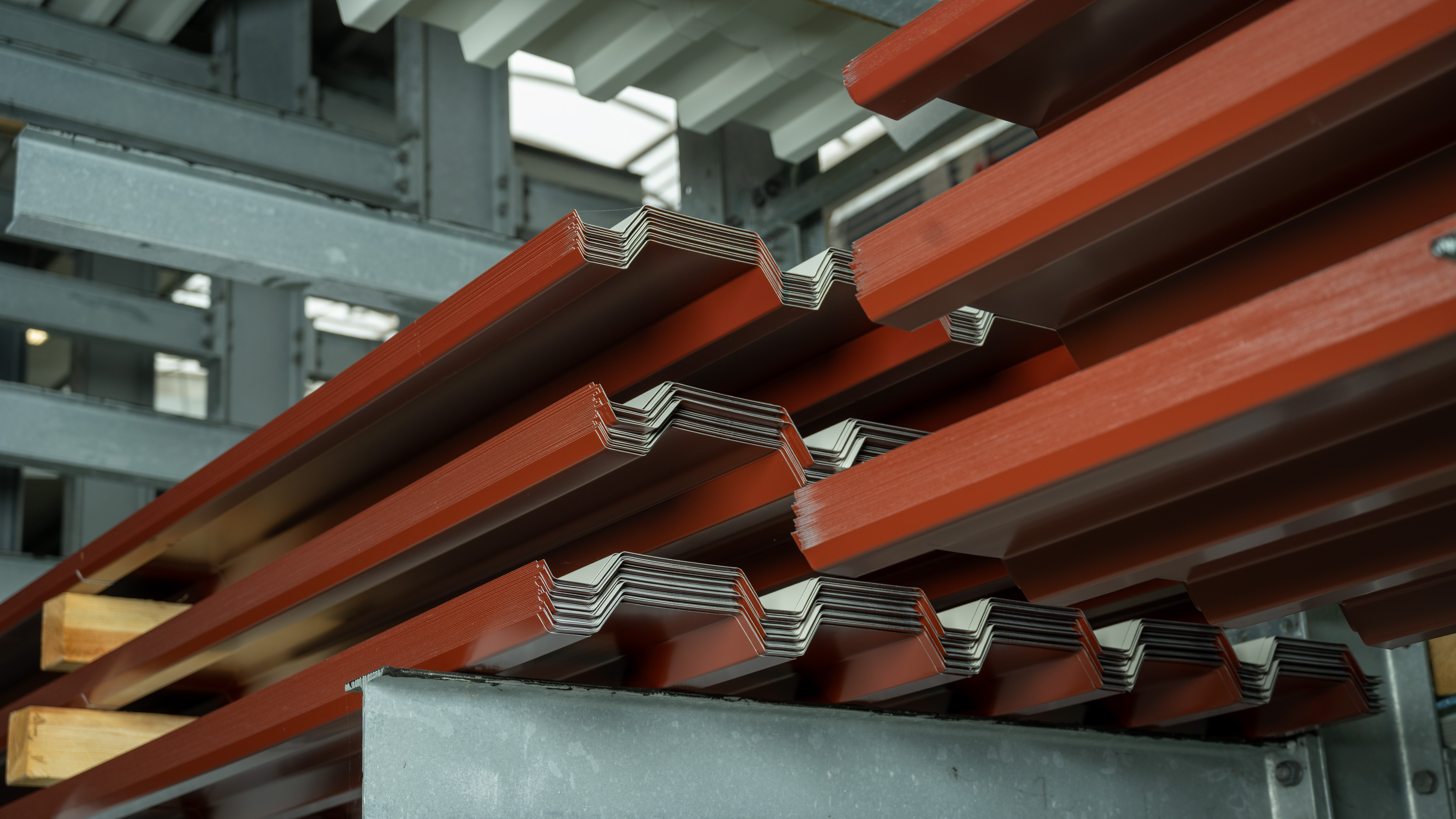 Dachblech H35/207 0,75mm RAL 8012