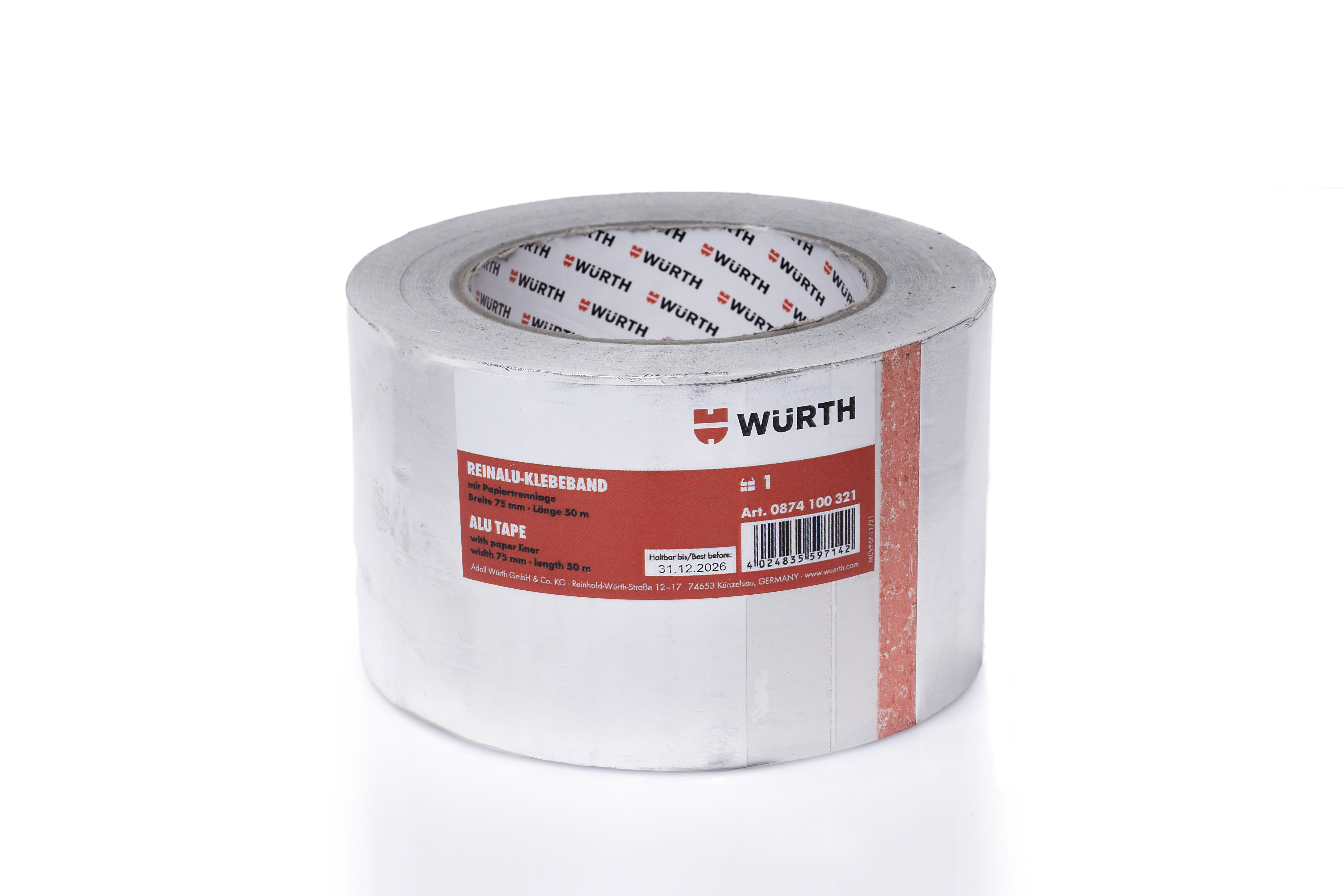 Aluminium Klebeband 75mm