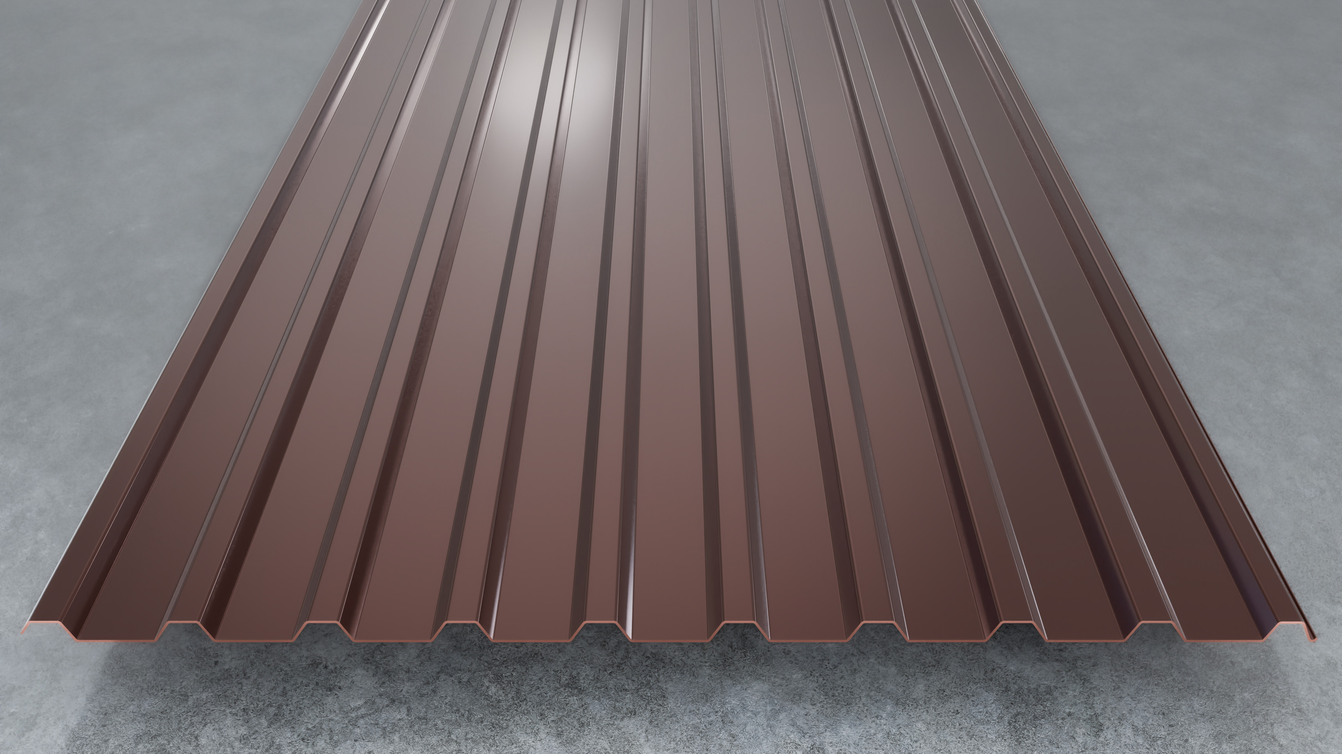 Dachblech H20/115 0,50mm RAL 8012