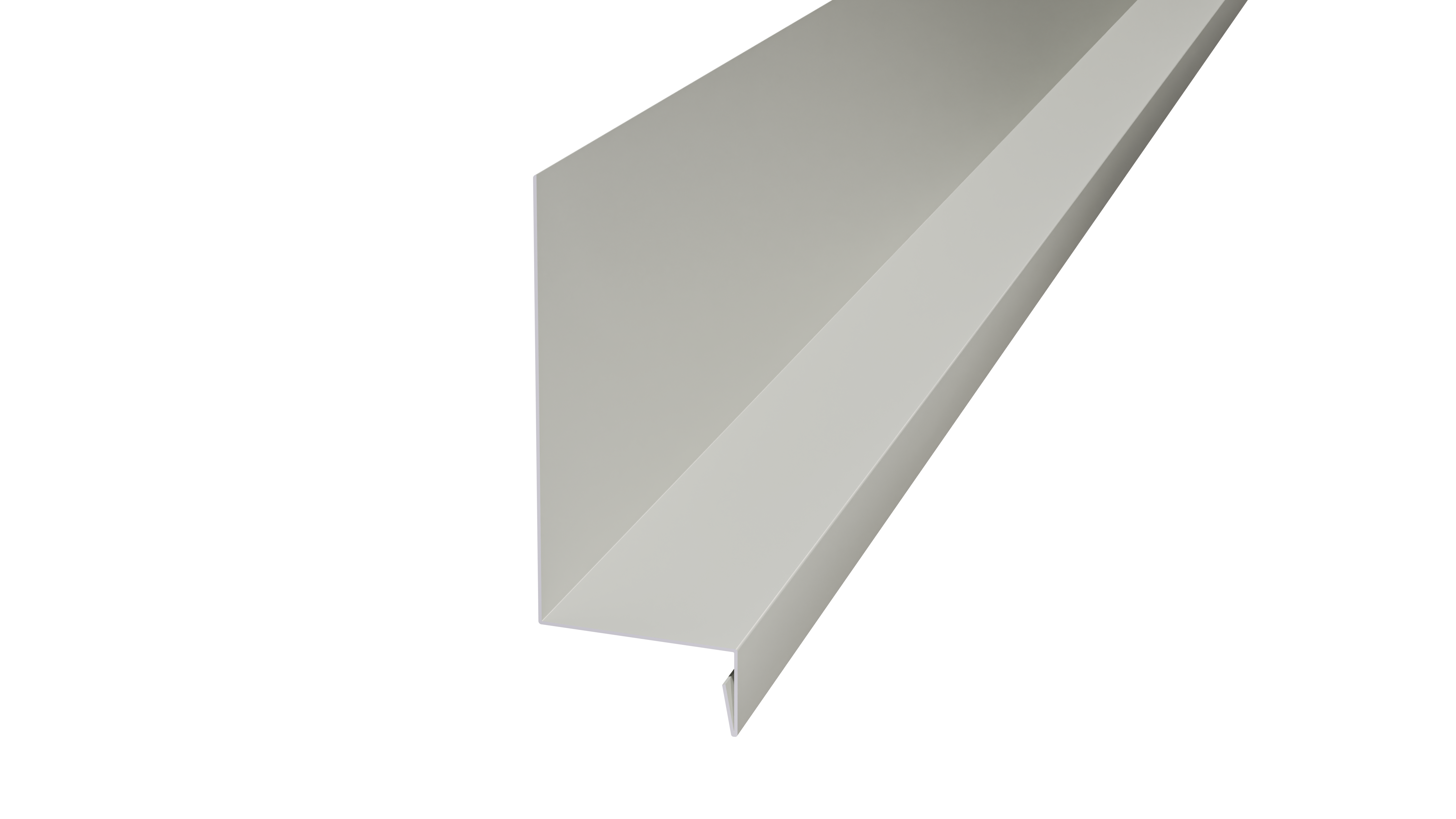 Tropfblech 100x45x20x12x3000mm 0,75mm