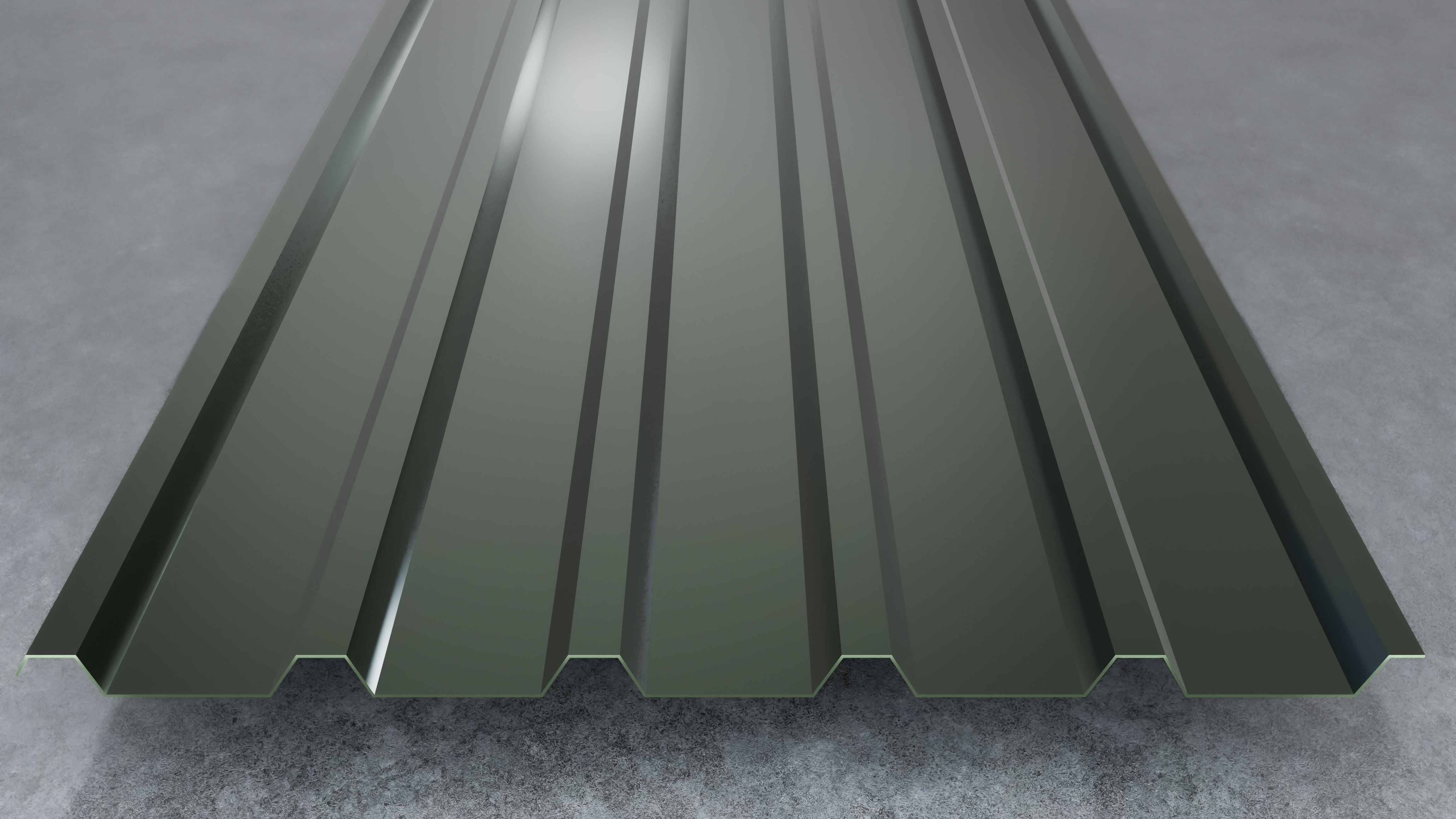 Dachblech H35/207 0,75mm RAL 6020